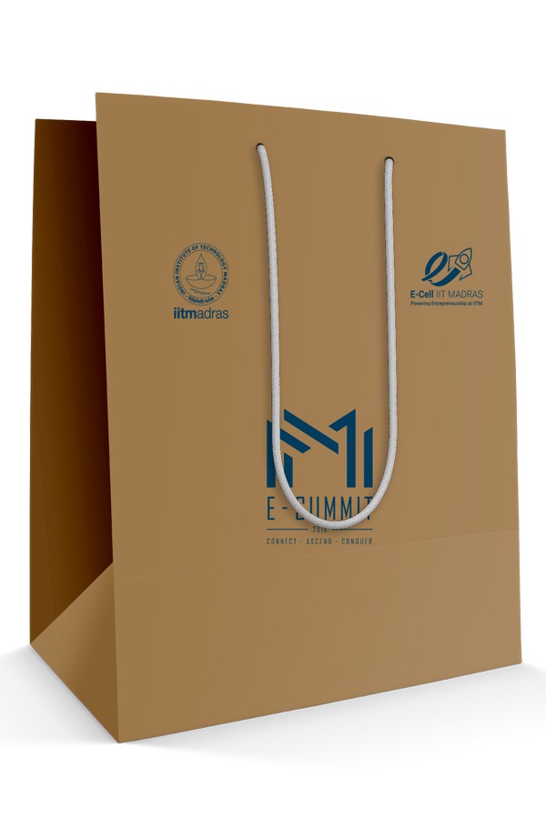 IIT Madras Paper Bag - Customisation 2
