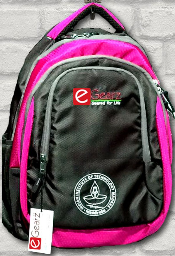IIT Madras Laptop Bag - Pink
