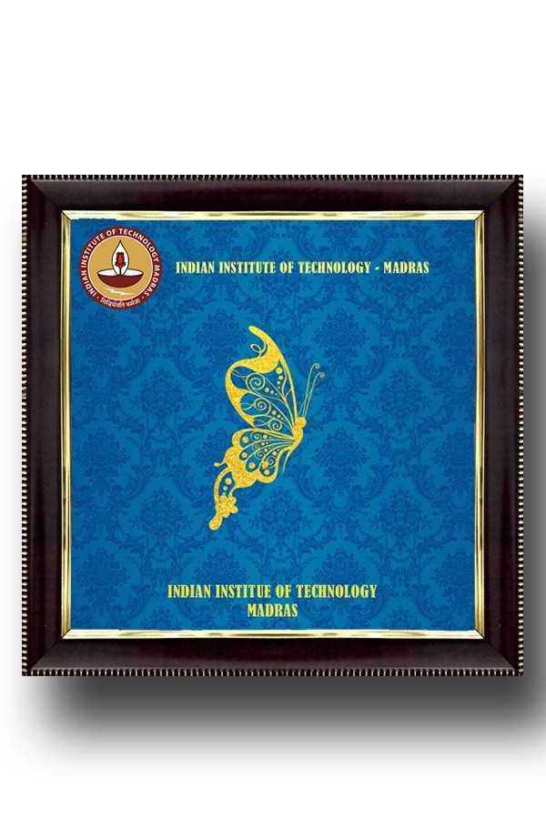 IIT Madras Memento - Frame - Butterfly