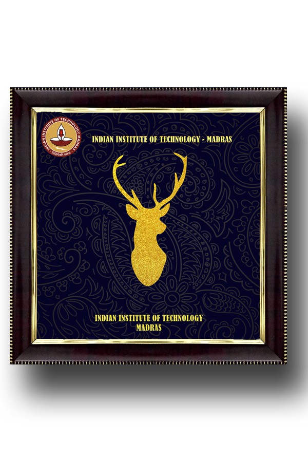 IIT Madras Memento - Frame - Deer Head