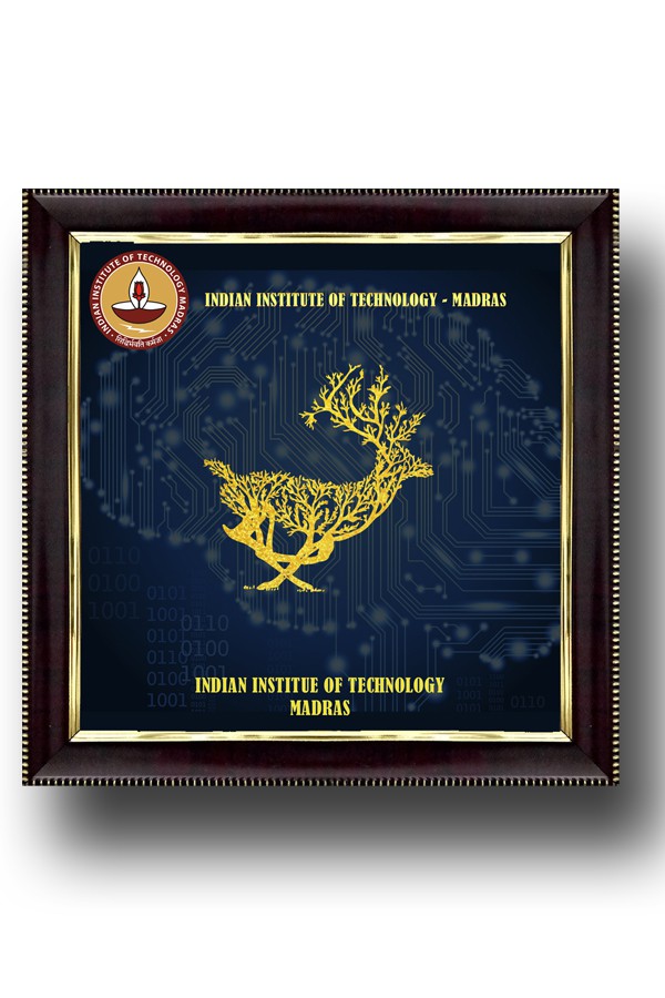 IIT Madras Memento - Frame - Deer Tree