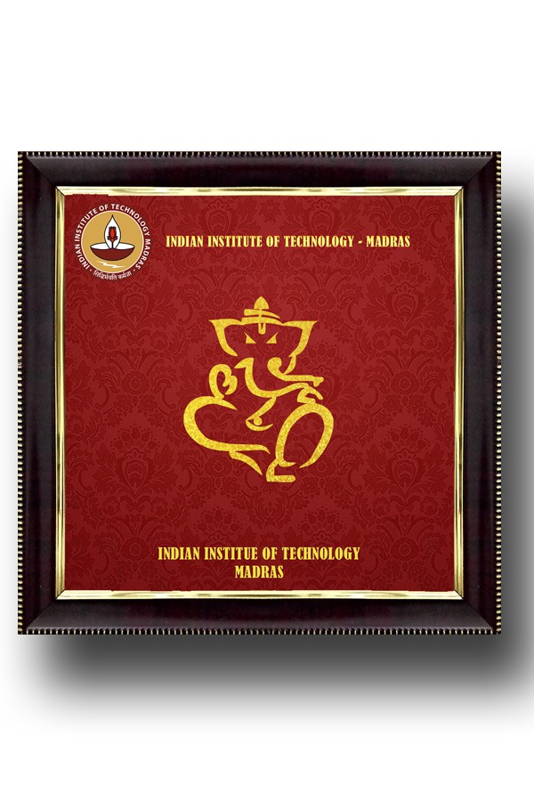 IIT Madras Memento - Frame - Ganesha