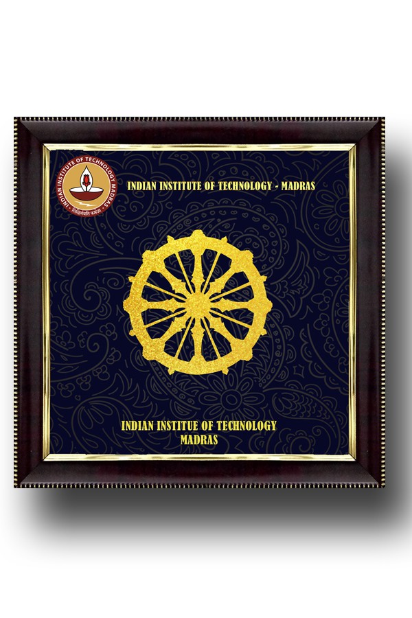 IIT Madras Memento - Frame - Konark Wheel