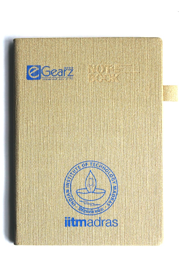 IIT Madras Notebook Brown