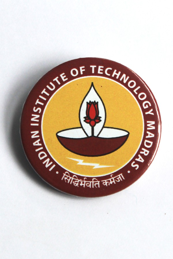 IIT Madras Badges 6cm- Tin