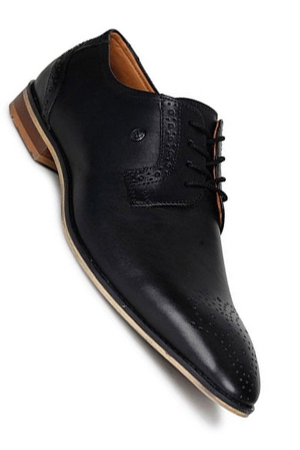 Formal Shoes - Healers- Leather - Black - Liberty