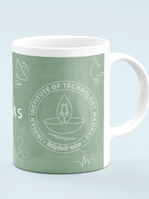 IIT Madras Coffee Mug - Black Board Chalk