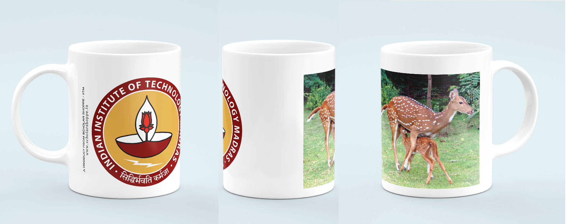 IIT Madras Coffee Mug - Deer with Calf 2