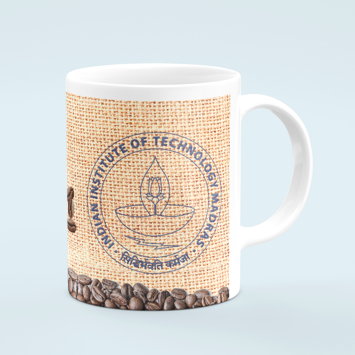 IIT Madras Coffee Mug - Coffee Beans