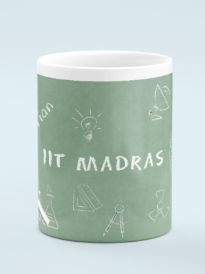 IIT madras coffee mug Blackbord 2