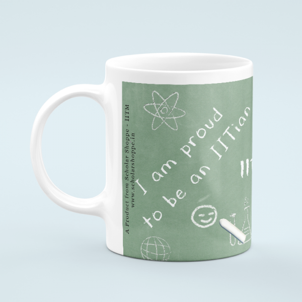 IIT Madras Coffee Mug - Black Board Chalk