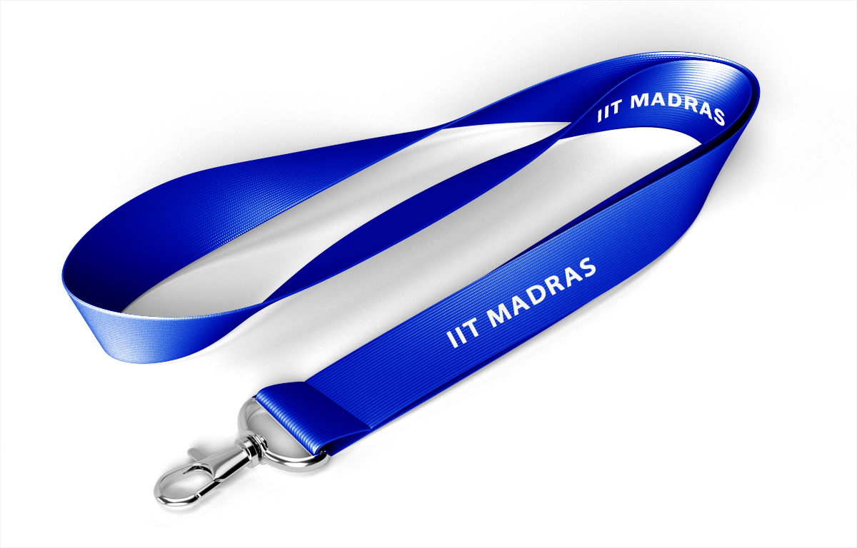 IIT Madras Lanyard - Blue
