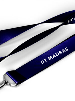 IIT Madras Lanyard - Navy Blue