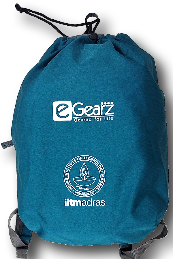 IIT Madras Mini BackPack - Blue